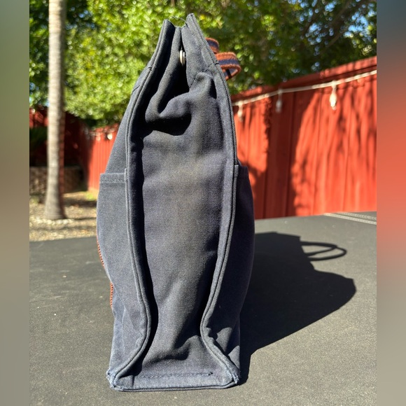 Vintage Hermes Canvas Tote Bag - Picture 5 of 11